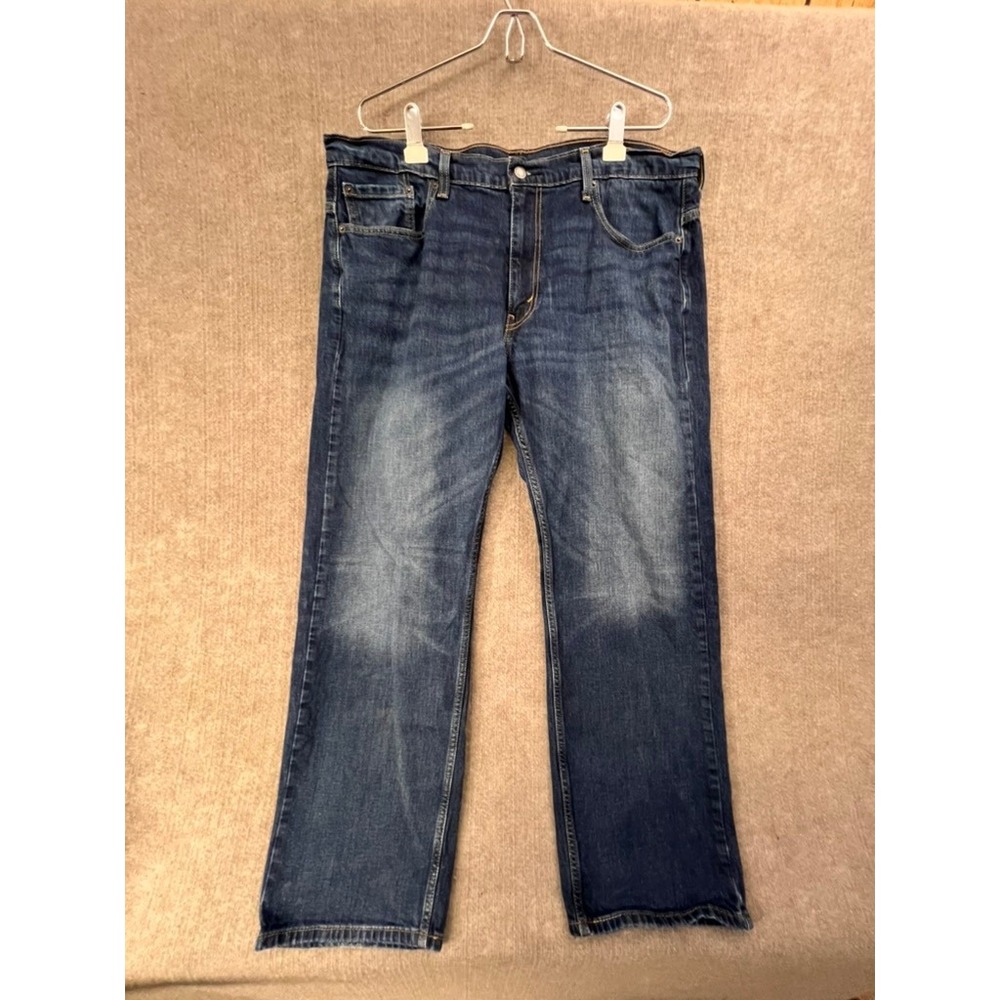 Levi's‎ 569 Loose Straight Fit Men's Jeans, Dark Wash, W38 L32, Cotton Blend